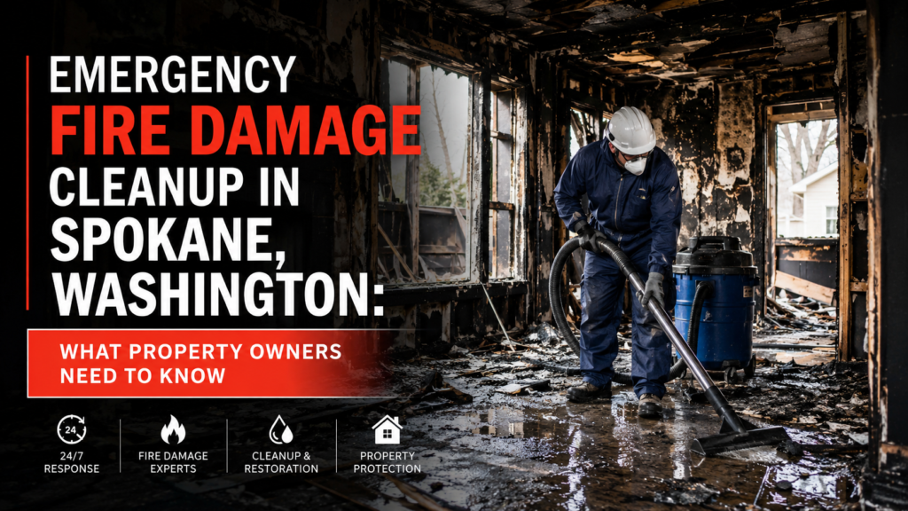 Emergency Fire Damage Cleanup in Spokane, Washington: What Property Owners Need to Know